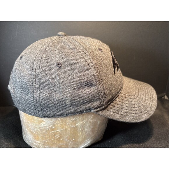 Baltimore Ravens NFL Pro Line Fanatics Charcoal Blackout Red Eye SnapBack Adjust - Picture 6 of 12